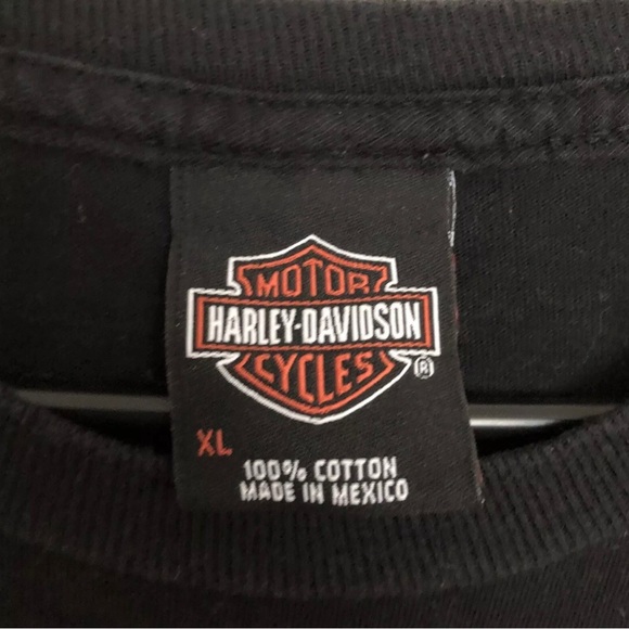 Harley Davidson The Baddest of Them All Pig Trail Harley Davidson T Shirt XL. - Picture 4 of 4